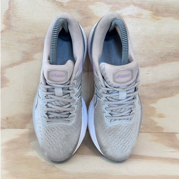 Asics - Gel-Kayano 27 - Running Shoes - Gray/Pink - Women's - 7.5 - 1012B263 - Picture 7 of 9